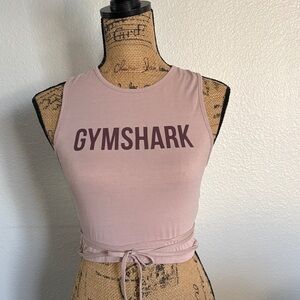 🦈Gymshark Women's String Waist Wrap Crop Top